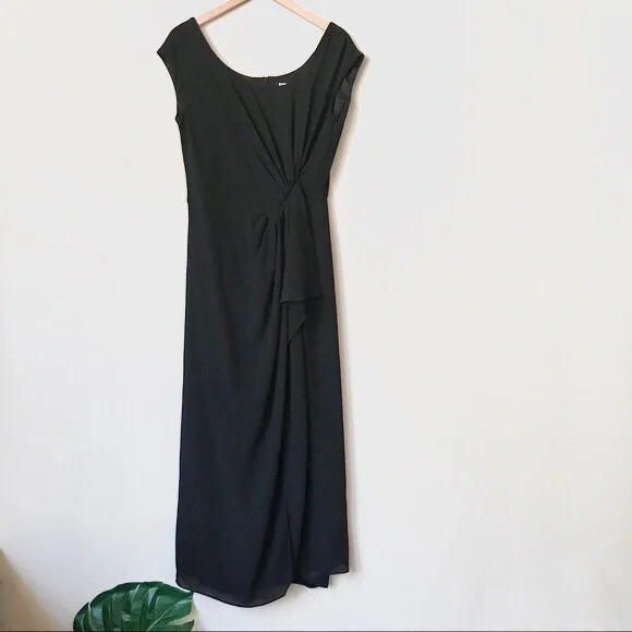 Jeffrey & Dara Vintage Evening Gown Women's Size 12 Black - Picture 2 of 10